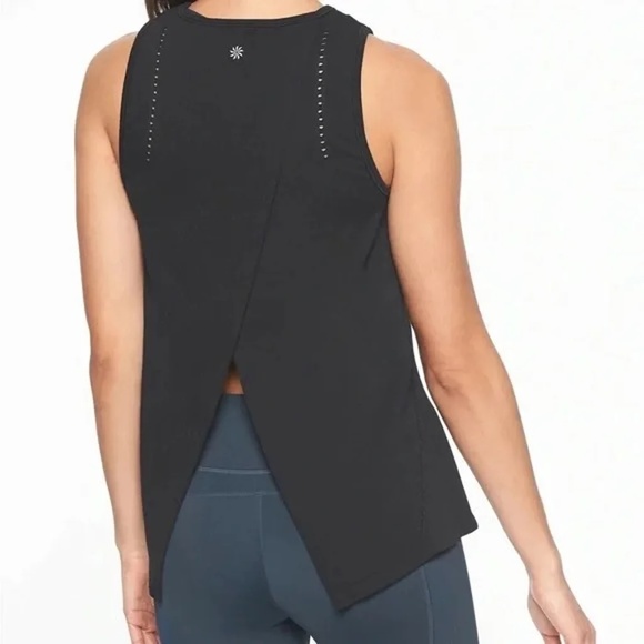 Athleta Foot Hill Tank top- Black- size medium - Picture 3 of 6